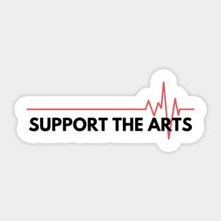 Support The Arts 2020 Sticker